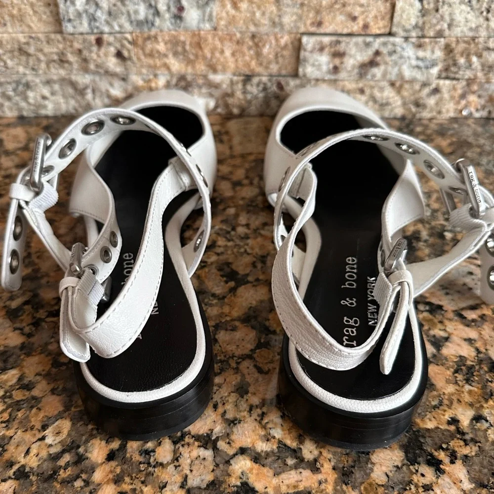 Rag & Bone Moto Astra Slingback Flats - Picture 8 of 11